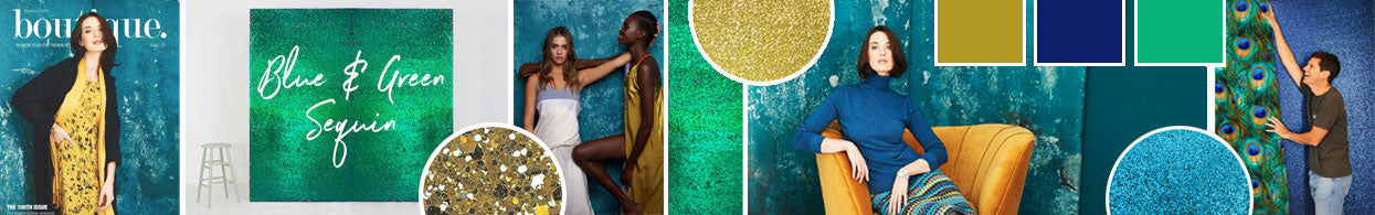 INSPO | Trend Insights | Luxe Blue & Green Sequin
