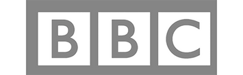 BBC Logo in grey and white