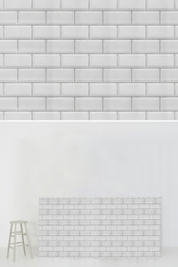 #0328 | Tile | White - Metro | Horizontal