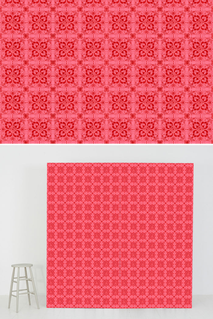 #0208 | Tile | Dark Pink