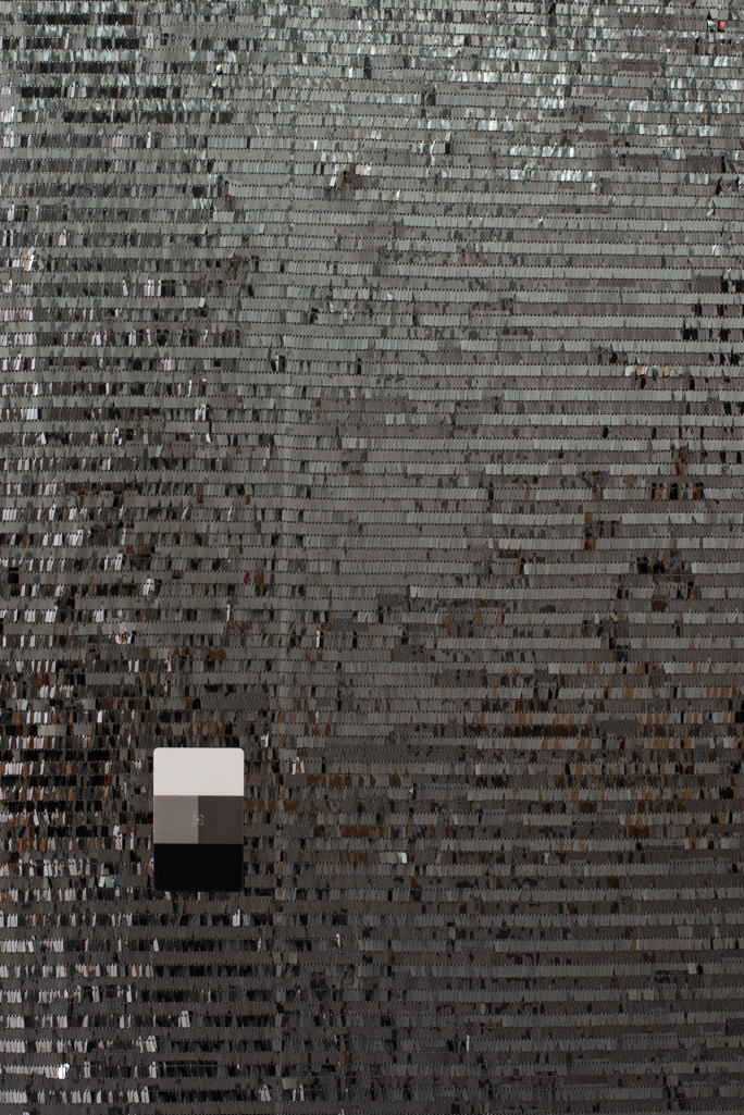 #0116 | Sequin | Square | Grey