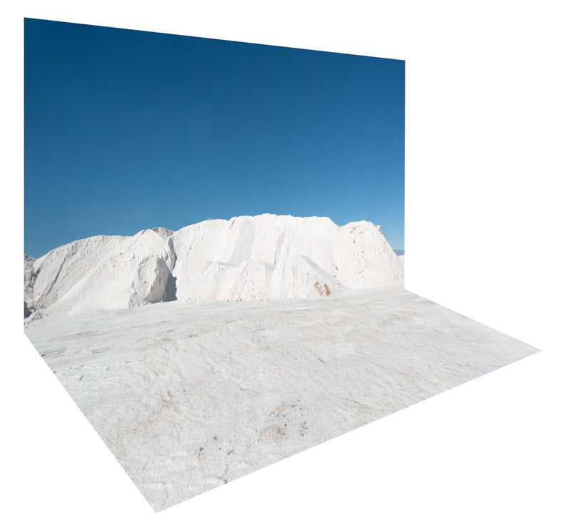Argentina Salt Flats 2 - photography backdrop - a ready to hire digitally printed sustainable photography background